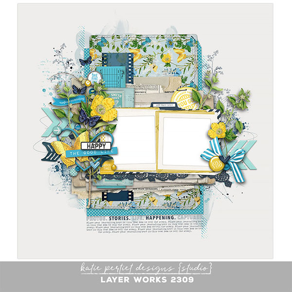 Layer Works 2309 Digital Art - Digital Scrapbooking Kits