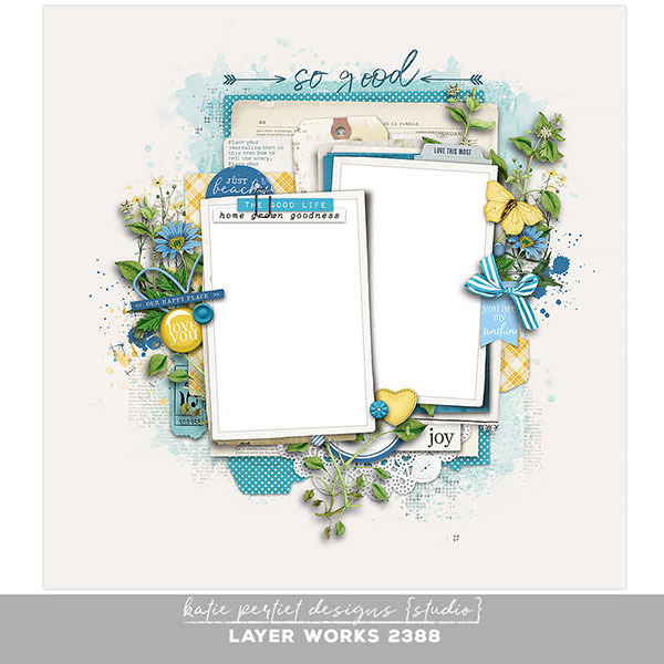 Layer Works 2388 Digital Art - Digital Scrapbooking Kits