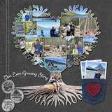 Woodsy Enhanced Photo Collages