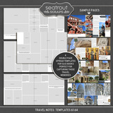 Travel Notes Templates 61-64