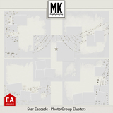 Star Cascade - Photo Group Clusters