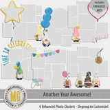 Another Year Awesome Enhanced Photo Clusters & Gnomes