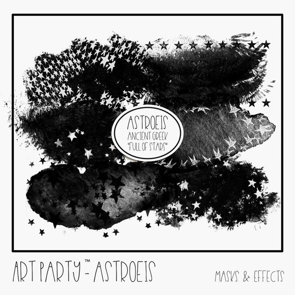 Astroeis Masks & Effects Digital Art - Digital Scrapbooking Kits