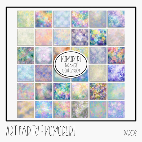 Komorebi - Papers Digital Art - Digital Scrapbooking Kits