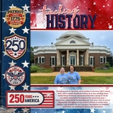 America 250 Patches