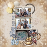 Masculine Birthday Watercolor Bundle