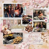 Feminine Birthday Watercolor Bundle