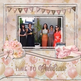 Feminine Birthday Watercolor Bundle