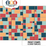 Stamped Pocket Templates Bundle