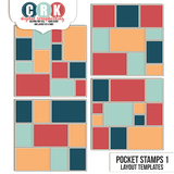 Stamped Pocket Templates Bundle