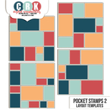 Stamped Pocket Templates Bundle