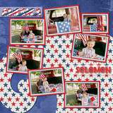 Pattern Potluck - Red, White, & Blue Bundle