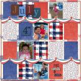 Pattern Potluck - Red, White, & Blue Bundle