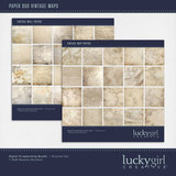 Paper Duo Vintage Maps