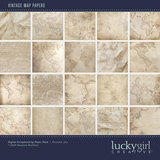 Paper Duo Vintage Maps