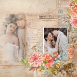 Paper Duo Natural Floral