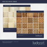Paper Duo Vintage Damask