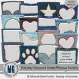 Everyday Enhanced Denim Window Pockets