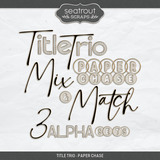 Title Trio - Paper Chase