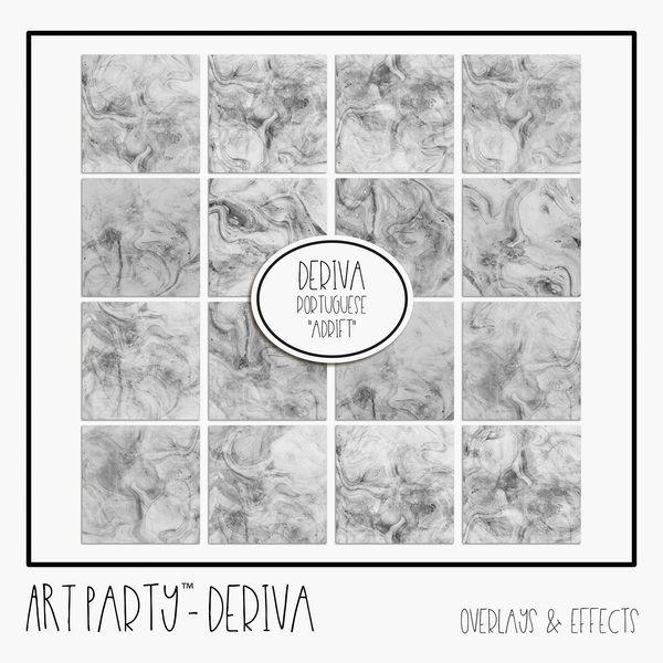 Deriva - Overlays & Effects Digital Art - Digital Scrapbooking Kits