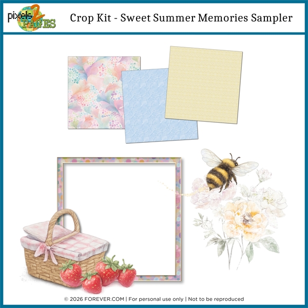 Crop Kit - Sweet Summer Memories Sampler