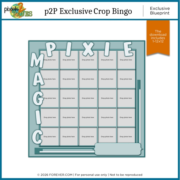 p2P Crop Bingo Blueprint