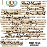 Green Thumb Word Accents