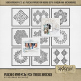 Punched Papers & Easy Masks Bundle 4