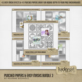 Punched Papers & Easy Masks Bundle 3