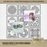 Punched Papers & Easy Masks Bundle 3