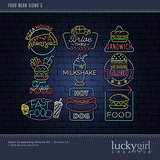 Food Neon Signs Bundle