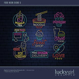 Food Neon Signs Bundle