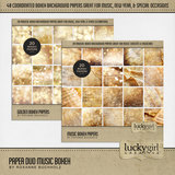 Paper Duo Music Bokeh