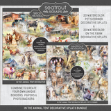 In the Animal Tent - Decorative Splats Bundle