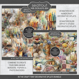 In the Craft Tent - Decorative Splats Bundle