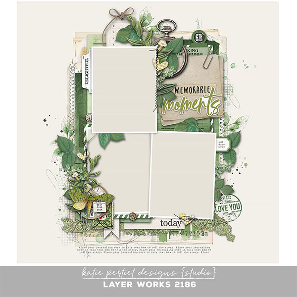 Layer Works 2186 Digital Art - Digital Scrapbooking Kits