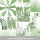 Color Swatch Willow Scrapbook Bundle