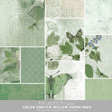 Color Swatch Willow Scrapbook Bundle