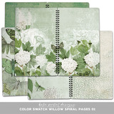 Color Swatch Willow Scrapbook Bundle