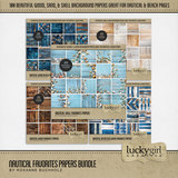 Nautical Favorites Papers Bundle