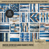 Nautical Favorites Papers Bundle