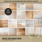 Nautical Favorites Papers Bundle