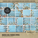 Nautical Favorites Papers Bundle