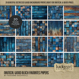 Nautical Favorites Papers Bundle