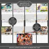 Artistic License Clean Sweep Calendar 2027 Bundle