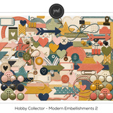 Hobby Collector Modern Embellishment Bundle