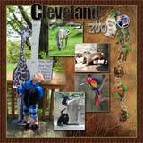 Wooden Zoo Animal Charms