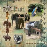 Wooden Zoo Animal Charms