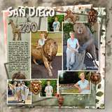 Wooden Zoo Animal Charms
