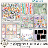 12 Volumes - Vol. 8  Painted Wildflowers